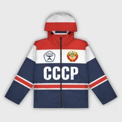 Женская ветровка 3D СССР - Союз Советских Социалистических Республик