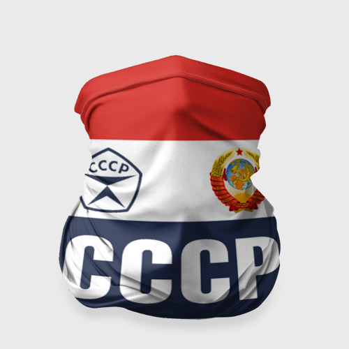 Бандана-труба 3D СССР - Союз Советских Социалистических Республик, цвет 3D печать
