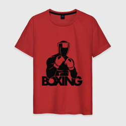 Мужская футболка хлопок Boxing art