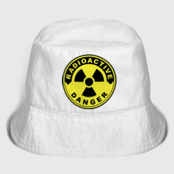 Детская панама хлопок Danger radiation sign 