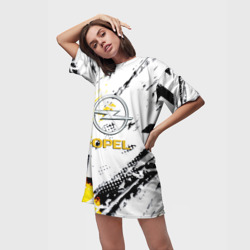 Платье-футболка 3D Opel краски  - фото 2