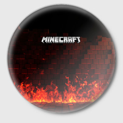 Значок Minecraft fire logo
