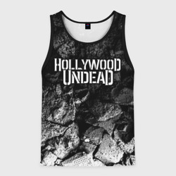 Мужская майка 3D Hollywood Undead black graphite