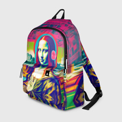 Рюкзак 3D Кислотная Мона Лиза
