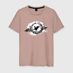 Шепот дикой природы – Мужская футболка хлопок с принтом купить со скидкой в -20%