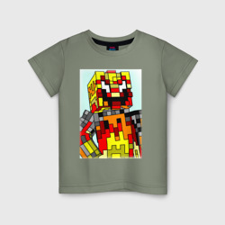 Детская футболка хлопок Desondra2024 In Minecraft