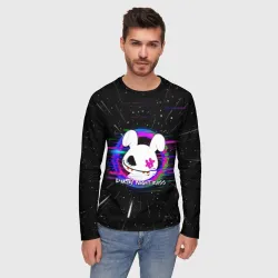 Мужской лонгслив 3D Bunnyy dirty night bass - фото 2