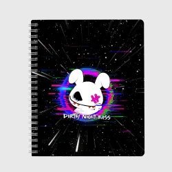 Тетрадь Bunnyy dirty night bass