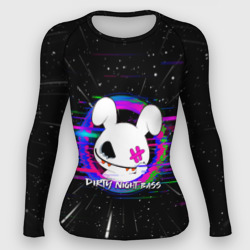 Женский рашгард 3D Bunnyy dirty night bass