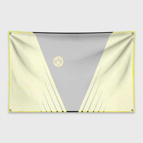 Флаг-баннер Borussia geometry yellow - фото 2
