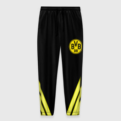 Мужские брюки 3D Borussia geometry yellow