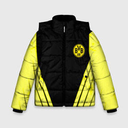 Зимняя куртка для мальчиков 3D Borussia geometry yellow