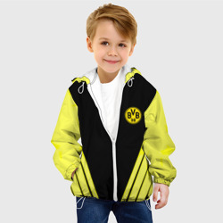 Детская куртка 3D Borussia geometry yellow - фото 2