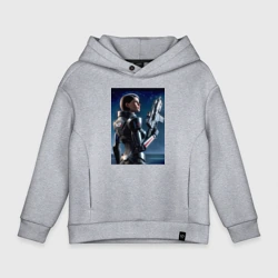 Детское худи Oversize хлопок Mass effect - character ai art