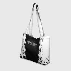 Пляжная сумка 3D Horizon zero dawn краски белые - фото 2