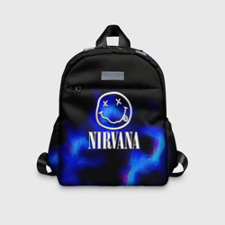 Детский рюкзак 3D Nirvana flame ghost steel