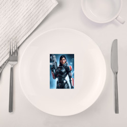 Набор: тарелка + кружка Mass Effect -N7 armor - фото 2