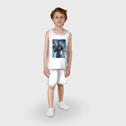Детская пижама с шортами хлопок Mass Effect -N7 armor - фото 2