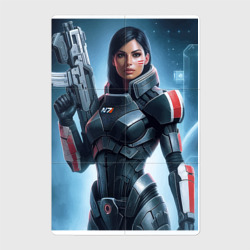 Магнитный плакат 2Х3 Mass Effect -N7 armor