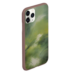 Чехол для iPhone 11 Pro матовый Зеленая палитра - фото 2