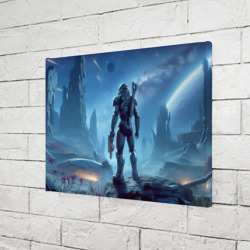 Холст прямоугольный Mass Effect - ai art - фото 2