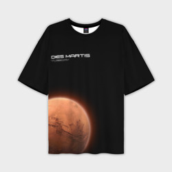 Мужская футболка oversize 3D Марс - dies martis