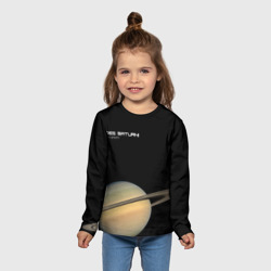 Детский лонгслив 3D Сатурн - dies saturni - фото 2