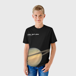 Детская футболка 3D Сатурн - dies saturni - фото 2