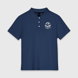 Женское поло хлопок Герои в логове дракона