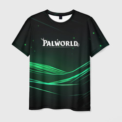 Palworld логотип черный зеленый фон – Футболка с принтом купить со скидкой в -26%