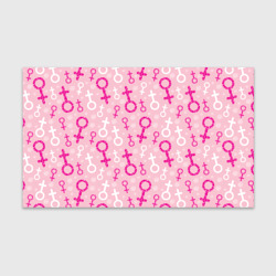 Бумага для упаковки 3D Гендерный женский знак венеры
