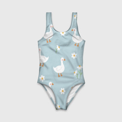 Детский купальник 3D Гусиный узор - фото 2