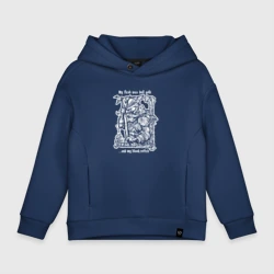 Детское худи Oversize хлопок My flesh was dull gold