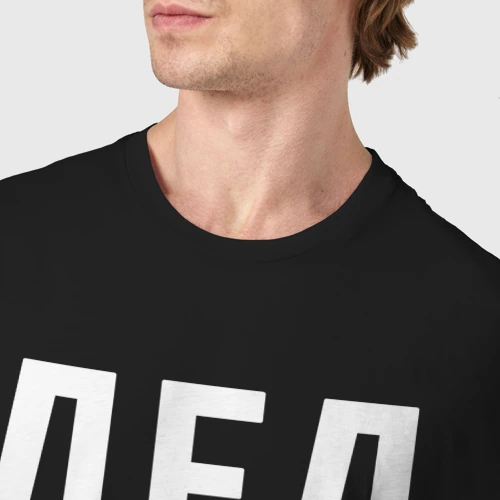 Мужская футболка хлопок с принтом Дед может всё, фото #4