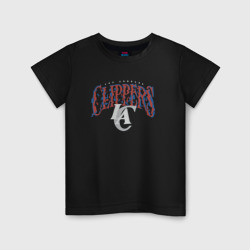 Детская футболка хлопок Los angeles clippers suga glitch NBA