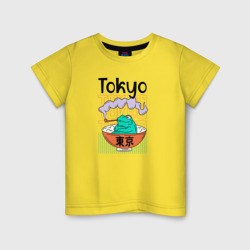 Лягушка Япония Tokyo – Детская футболка хлопок с принтом купить со скидкой в -20%