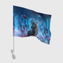 Флаг для автомобиля Mass Effect - ai art