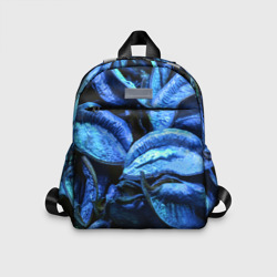 Старые сухие листья синие – Детский рюкзак 3D с принтом купить со скидкой в -33%