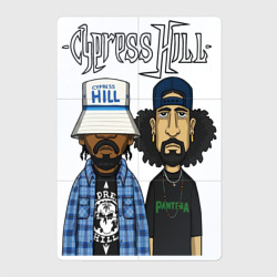 Магнитный плакат 2Х3 Cypress hill - B Real and Sen Dog