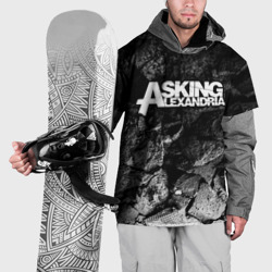 Накидка на куртку 3D Asking Alexandria black graphite