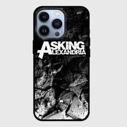 Чехол для iPhone 13 Pro Asking Alexandria black graphite