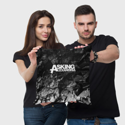 Подушка 3D Asking Alexandria black graphite - фото 2