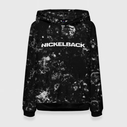Женская толстовка 3D Nickelback black ice