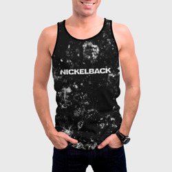 Мужская майка 3D Nickelback black ice - фото 2