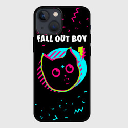 Чехол для iPhone 13 mini Fall Out Boy - rock star cat