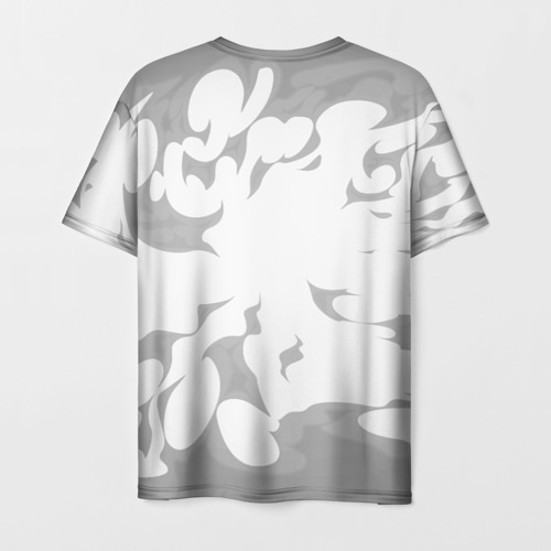 Мужская футболка 3D Die Antwoord рок панда на светлом фоне, цвет 3D печать - фото 2