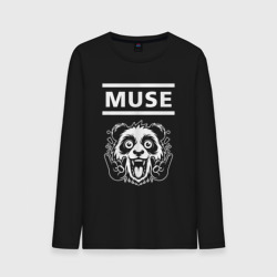 Мужской лонгслив хлопок Muse rock panda