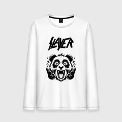 Мужской лонгслив хлопок Slayer - rock panda