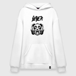 Худи SuperOversize хлопок Slayer - rock panda