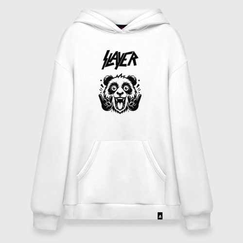 Худи SuperOversize хлопок Slayer - rock panda